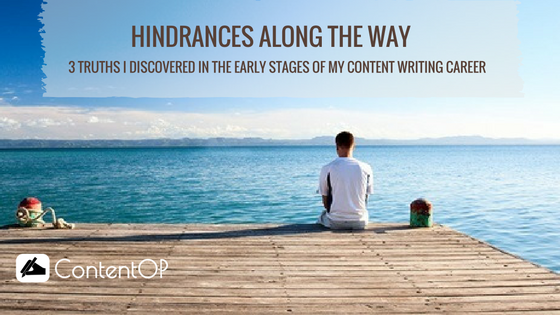 Hindrances in Content Writing Career